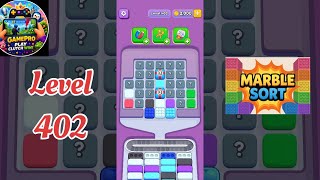 Level 402 - How to Beat Marble Sort Level 402! Step-by-Step Guide & Walkthrough! #marblesort