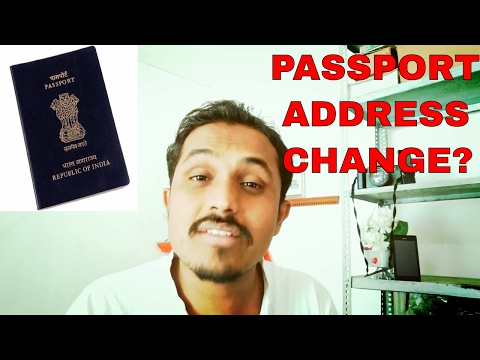 HOW TO CHANGE/UPDATE ADDRESS IN PASSPORT ONLINE??(HINDI 2017) HOW TO CHANGE/UPDATE ADDRESS IN PASSPORT ONLINE??(HINDI 2017)