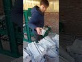 石通机械的自动液压劈石机 hydraulic stone splitting machines