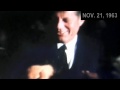 Newly Discovered JFK Footage - Eve of Assassination