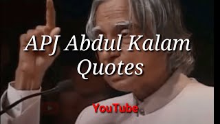 Top 10 Inspirational & Motivational Quotes By Dr. APJ Abdul Kalam | Missile Man of India
