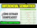 EL DIFERENCIAL SEMÁNTICO, TÉCNICAS CUANTITATIVAS