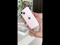 unboxing the new pink iphone 13 💕✨