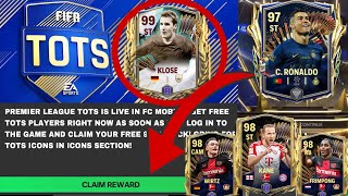 TOTS CR7! FREE 97-99 BUNDESLIGA TOTS PLAYERS FOR EVERYONE! FC MOBILE 24!