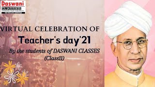 Virtual teacher's day celebration 2021 @Daswaninagaon