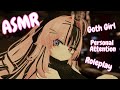 ASMR Roleplay | You spend a night with your Goth Girlfriend