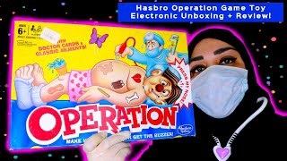 Classic Operation Game with Doctor Cards and Classic Ailments by Hasbro!