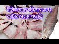 ইলিশ মাছ পরিষ্কার এবং কাটার সহজ পদ্ধতি শিখুন।