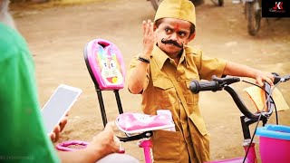 CHOTU POSTMAN | छोटू दादा पोस्टमैन | Khandesh Hindi Comedy | Comedy Video | Chotu Dada Comedy