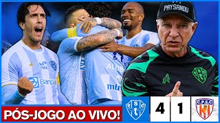 PAYSANDU 4 X 1 CAPITÃO POÇO - PÓS-JOGO E COLETIVA