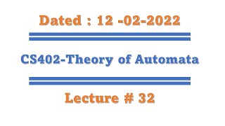 Cs402 short lecture 32 (Examples of CFL, EVEN-EVEN, EQUAL, PALINDROME,  Parsing tree, examples)