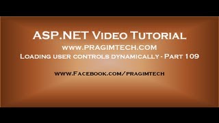 Loading user controls dynamically Part 109