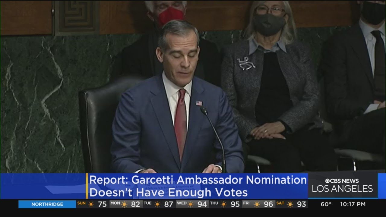 Report indicates L.A. Mayor Eric Garcetti may not have enough votes for India ambassadorship