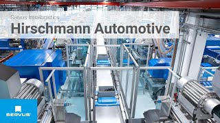 Servus im Einsatz bei Hirschmann Automotive in Rankweil | Vollautomatisierte Produktionsanbindung