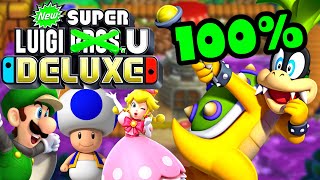 New Super Luigi U Deluxe World 5 All Star Coins ~ 100% Soda Jungle