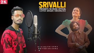 Srivalli | Hindi | #Pushpa | Cover Singer Krishna'KK | Allu Arjun, Rashmika| Javed Ali | #shorts
