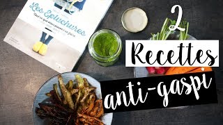 RECETTES ANTI-GASPI : PESTO \u0026 CHIPS d'ÉPLUCHURES de LÉGUMES