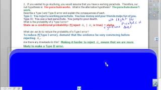Chapter 9 Testing a Claim Part II