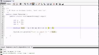 Java Tutorial Java For Beginners Part 7 Boolean Logic & IF ELSE Statements 2-2