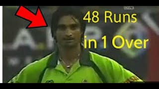 48 Runs in one Over By Imran Nazir