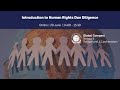 Introduction to Human Rights Due Diligence