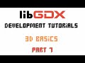 Java Game Development (Libgdx) Basic 3D