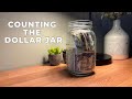 Counting the Dollar Jar // Dollar Challenge 2024