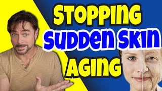 How To STOP \u0026 Repair SUDDEN FACE Skin Aging | Chris Gibson