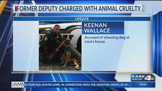 Former Faulkner County deputy charged with animal cruelty