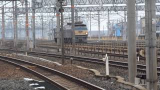 20150208 JR西日本 千里丘駅 EF66　JR貨物