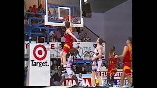 Andrew Gaze dunk. Melbourne Tigers VS Geelong Supercats in 1994