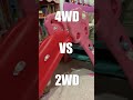 WPL C14 | 4WD vs FWD vs RWD #shorts