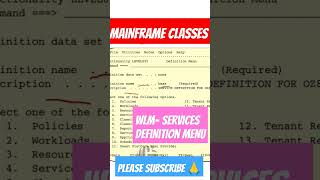 z/OS WLM (Workload manager) Overview | WLM Panel |WLM Service  Period Guideline #mainframeclasses