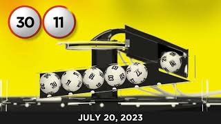 Maryland Lottery MultiMatch 07/20/2023