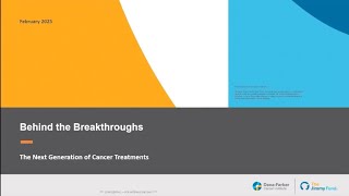 Behind the Breakthroughs: The Next Generation of Cancer Treatments