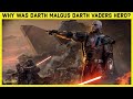 Why Was Darth Malgus Darth Vader's Hero?