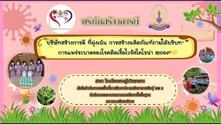 บริษัทสร้างการดี สาขาโรงเรียนยางอู้มวิทยาคาร สพป.กาฬสินธุ์ เขต 2