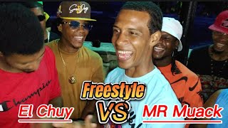 🤣RISA Y RISA🤣(EL CHUY VS MR MUACK) BATALLA DE FREESTYLE