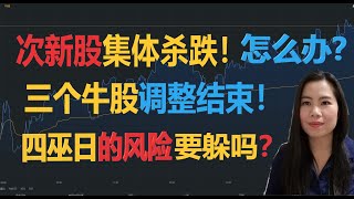 【贝奇说股】三个牛股调整结束! 次新股集体杀跌! 怎么办?  四巫日的风险要不要避一避?   20201215