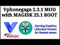 Install magisk 25 on vphonegaga and activate magisk modules on vpone gaga