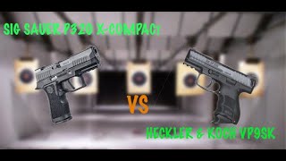 WHO WILL WIN? Sig Sauer X-Compact vs. HK VP9SK