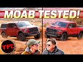 Crawling, Climbing And Desert Running: The Ram TRX & Ford Raptor Take on Moab But Which Is Best?