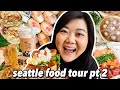 What to Eat in SEATTLE! Seattle Food Tour Part 2 2023