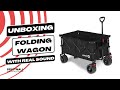 SEKEY Folding Wagon Unboxing: Experience the Real Sound!