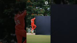 Aryan Dutt Bowling action in slow motion #shorts #cricket