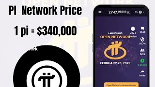 Price Prediction | 1 Pi = $340,000? 💰 \u0026 🚀 Pi Network Open Mainnet Launch