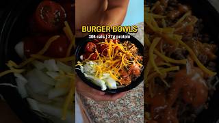 Keto Burger Bowls | Fat Loss Meal Prep Recipes