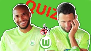Steffen & Schlager vs. Brooks & Arnold 😎  | SPIELTAGSQUIZ vor 1. FC Köln - VfL Wolfsburg