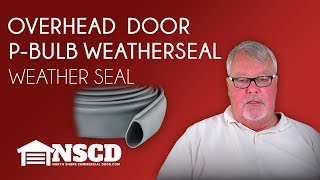 Overhead Door P-Bulb Weatherseal