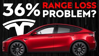 Tesla Model 3/Y Battery RANGE LOSS PROBLEM? | NEW DATA REVEALED!